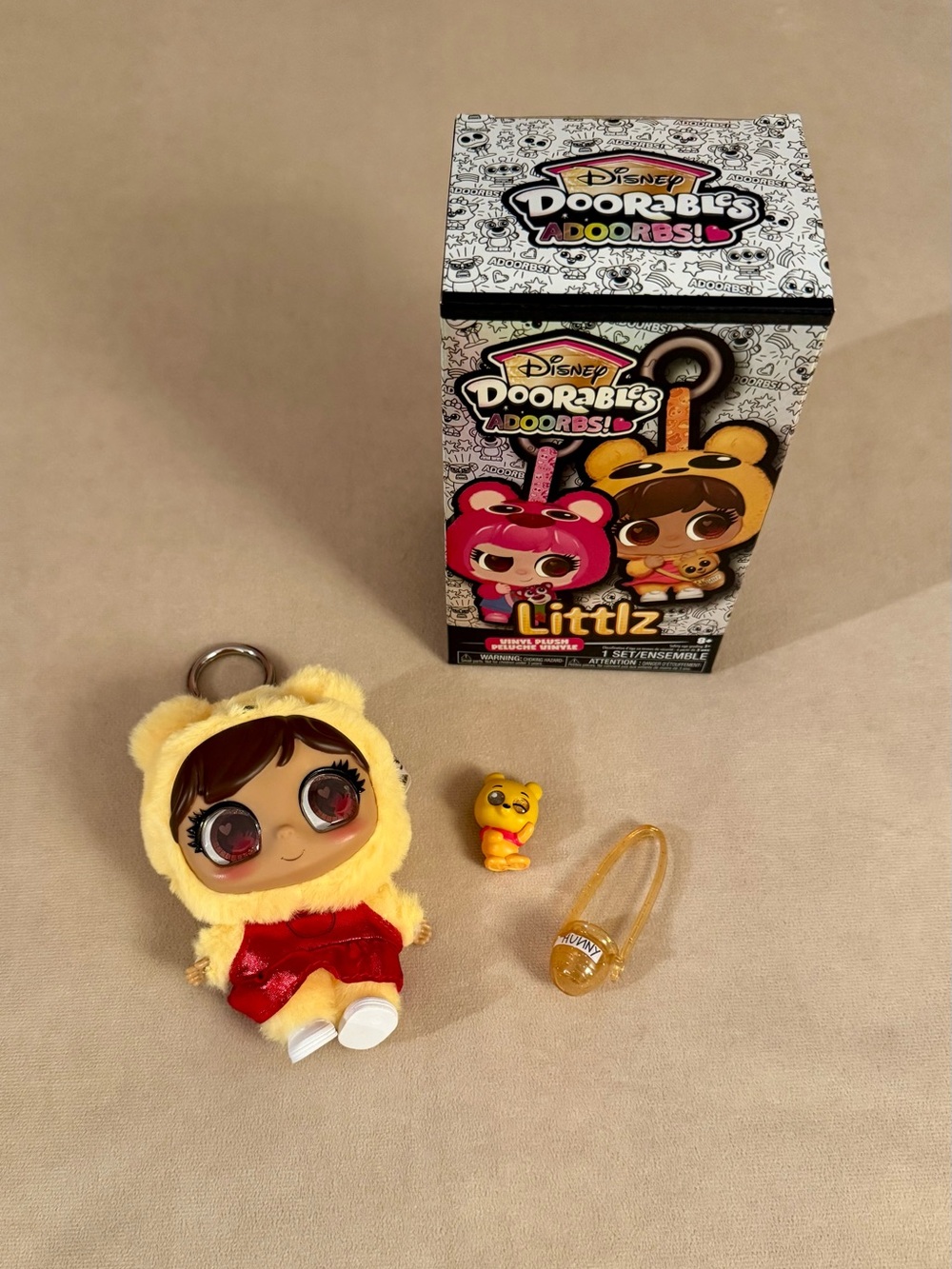 Disney Doorables Littlz Winnie the Pooh “Camilla” Vinyl Plush NEW